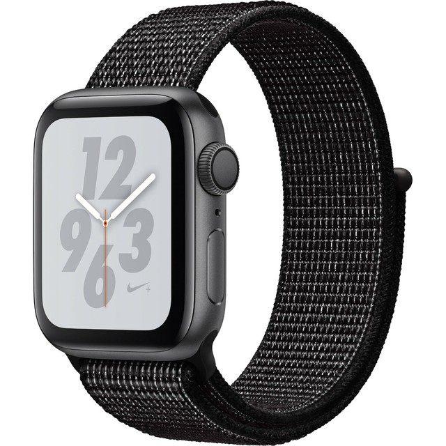 apple watch series 5 44mm space grey with black sport band