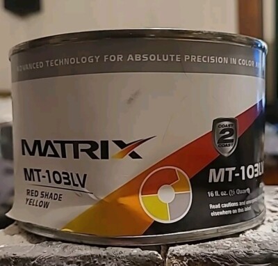Matrix MTX MT-103LV Red Shade Yellow Half Quart 