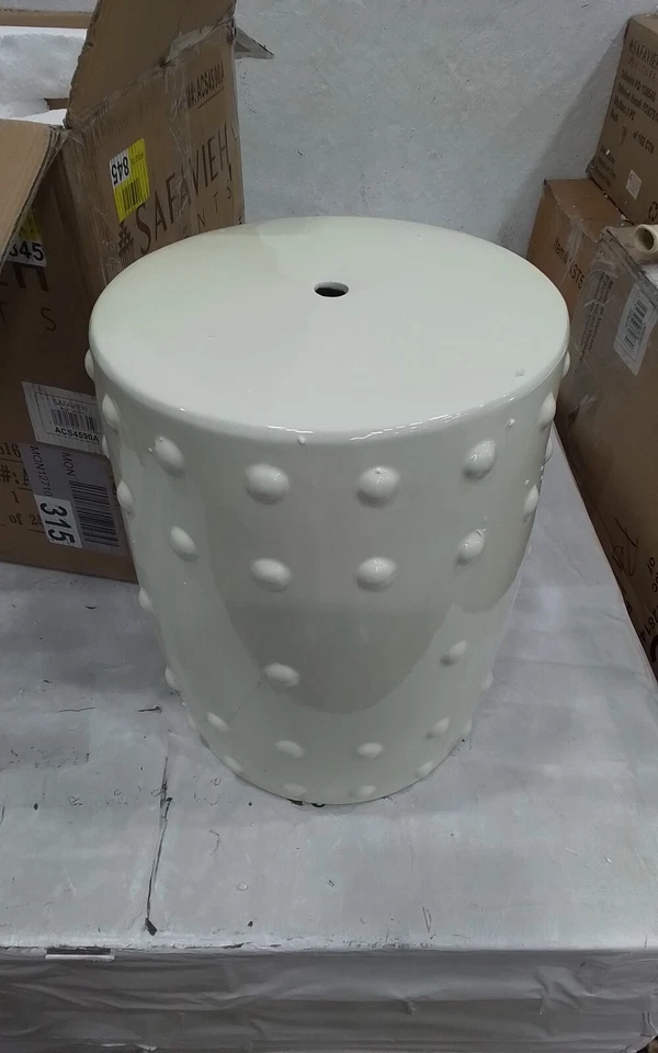 Safavieh PASHET 17.75" GARDEN STOOL, Reduced Price 2172745270 ACS4590A - Image 3 of 4