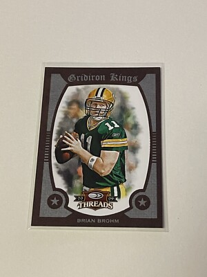 2009 Donruss Threads Gridiron Kings #9 Brian Brohm /100  **031313