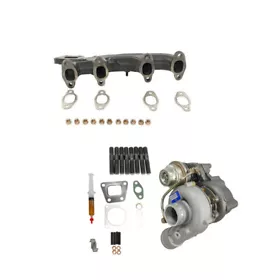 Turbolader+Krümmer+Dichtung für VW T3 1.6 TD JX 068145701Q 068145703H 068129587L