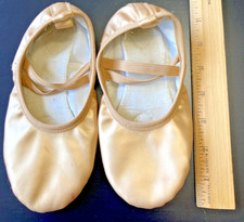  Ballet Shoes Gold sz 12 Children's Split Sole Slipper dance Ballet 