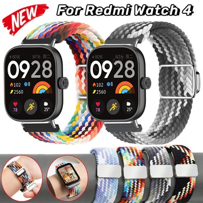 Armband Für Redmi Watch 4 / Xiaomi Mi Band 8 Magnet Nylon Braided Uhrenarmband