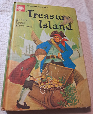 Treasure Island Sunbeam Library Vintage Classic HC Robert Louis Stevenson 1963
