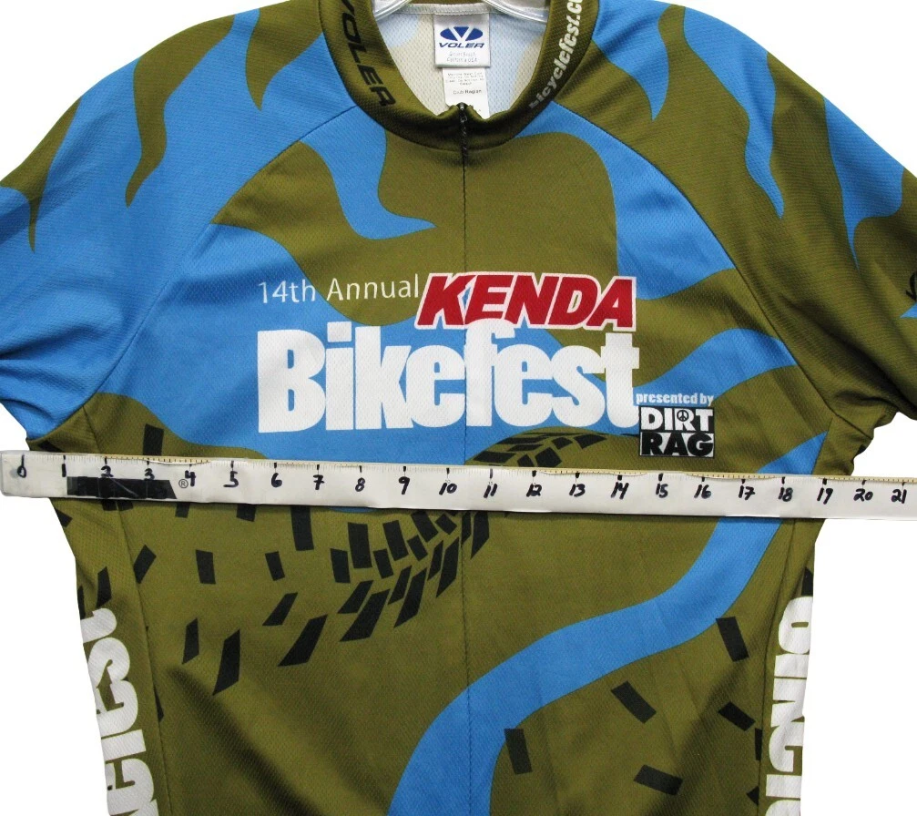 voler kenda bikefest camo racing cycling shirt