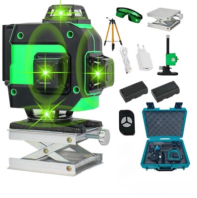 LASER WAAGE TRACKER SELBSTNIVELLIEREND 16 LINIEN 360° DREHUNG GRÜNE LINIE 