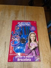 Cra z Art Shimmer Sparkle Glitter n Sequin Bracelets NEW