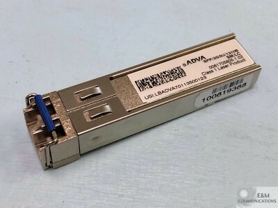 0061705805-1.02 ADVA OC-48 IR SFP 2G5U 1310S MULTIRATE SMF LC TRANSCEIVER
