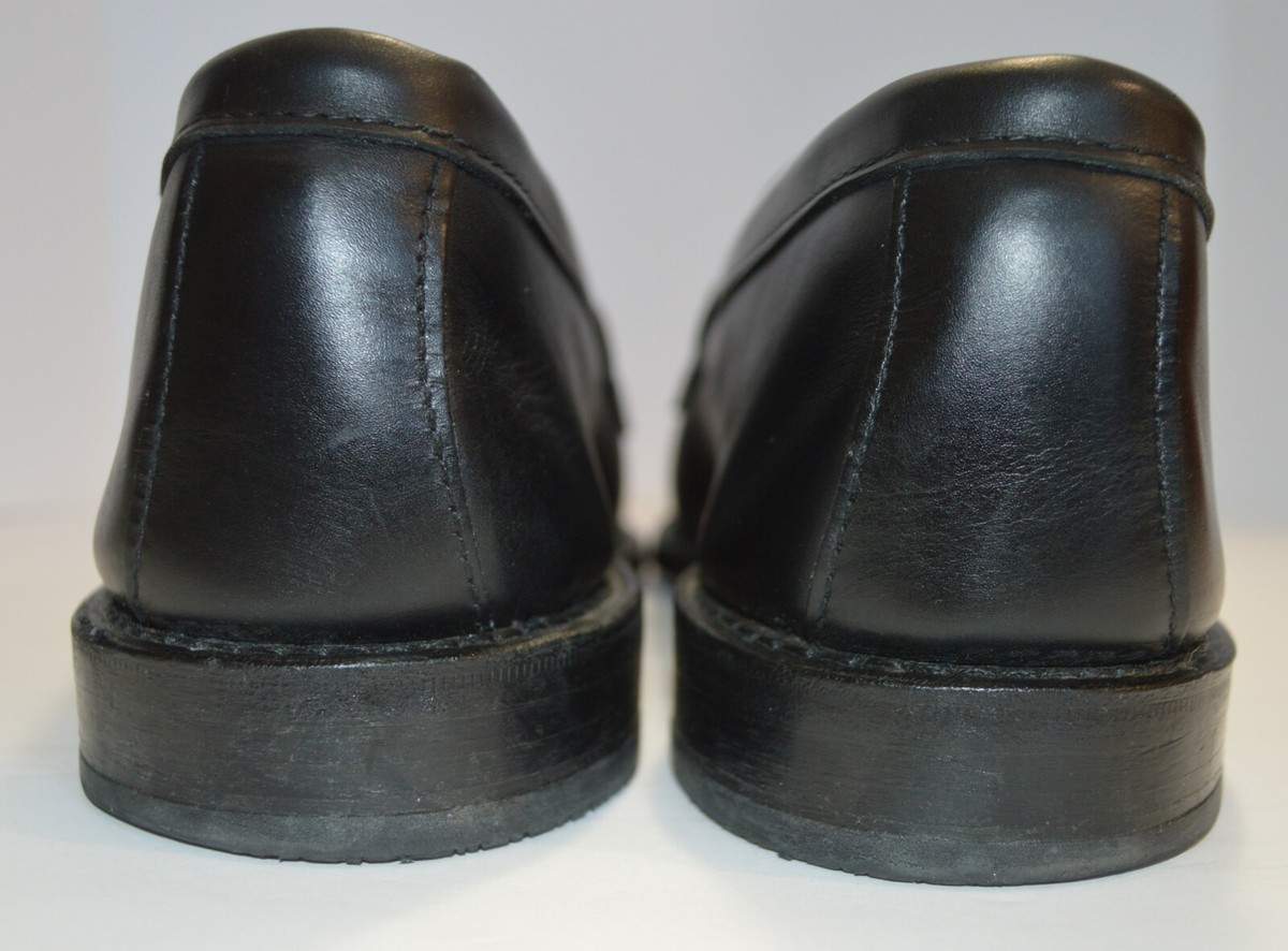 Allen Edmonds Patriot Black Leather Penny Loafer Mens Dress 