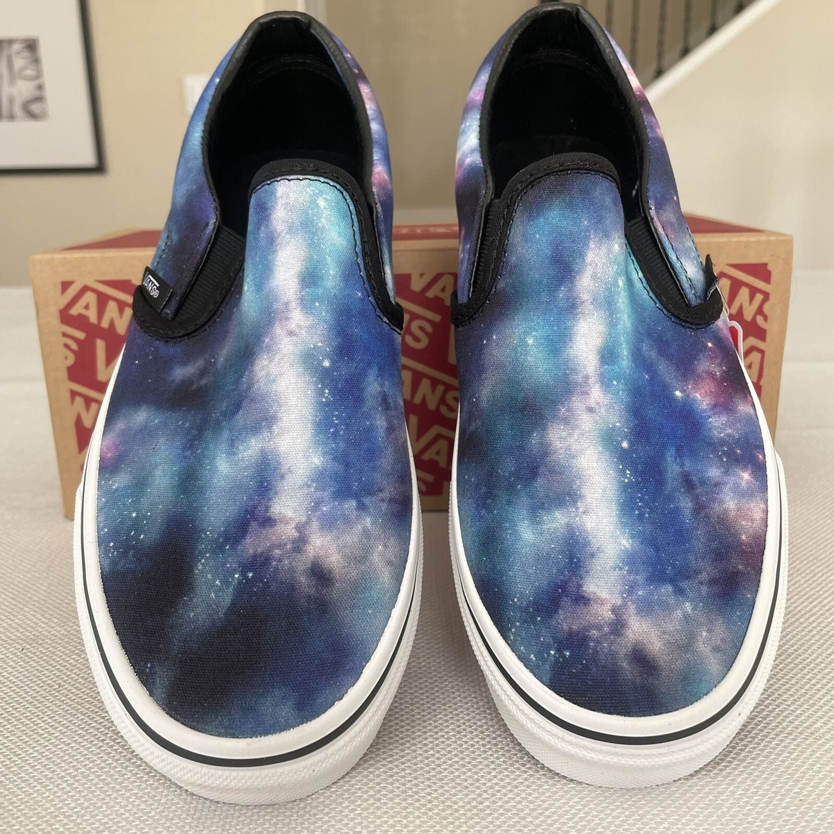 Vans Classic Slip-On Mens 6.5 Women display picture 1
