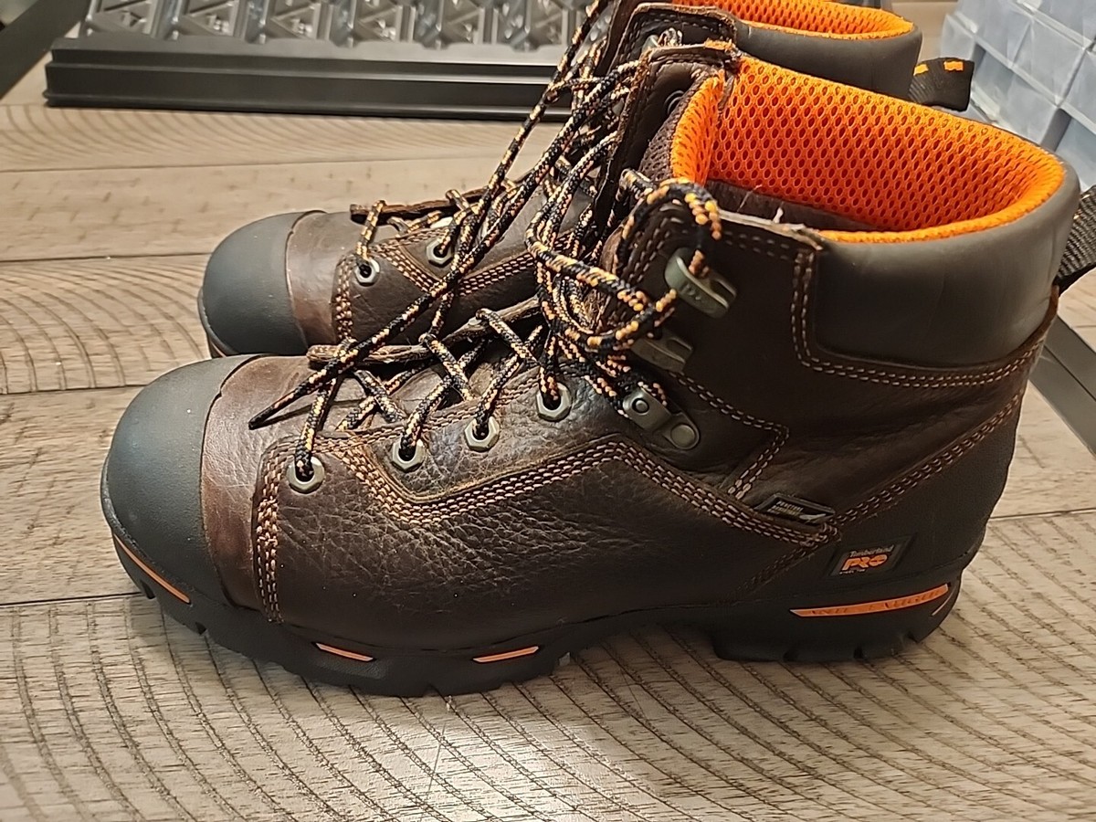 Timberland PRO Endurance Brown Steel Toe Boot 52562 Used