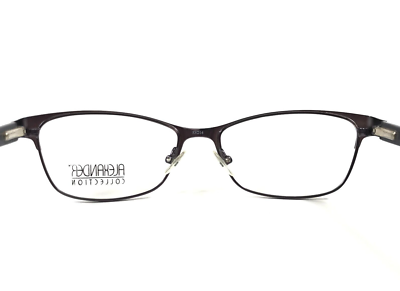 American Craft Emma C4 Blue Gray Authentic Eyeglasses 51-16-135 Alexander Collection Eyeglasses Frames EMMA NAVY Blue Cat  main image 3