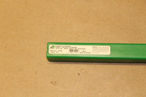 Precision Twist HSS AIRCRAFT EXTENSION DRILL 12" 059120 501-12 #20 Qnty 12 - 第 2/3 張圖片