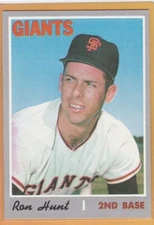 1970 TOPPS BASEBALL RON HUNT #276 GIANTS EXMT *97126
