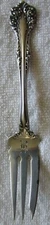 Florentine Alvin Sterling Silver buffet relish condiment fork 3 tines