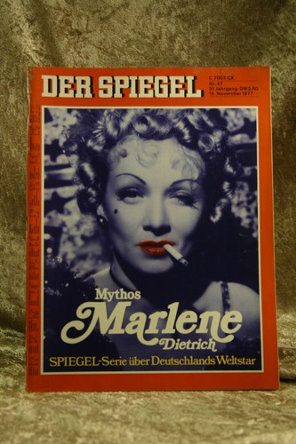 The Mirror 47/77 14.11.1977 Myth Marlene Dietrich