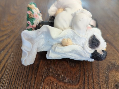 MARY'S MOO MOOS FIGURE 138088 I'LL NEVER LOVE AN-UDDER 1994 Wedding Topper Cow - Picture 4 of 6