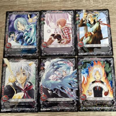 6pcs Set D.gray-man - Allen Walker - Trading Card TCG Konami
