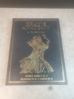 #ad #ad Gray#x27;s Anatomy : A Facsimilie by Henry Gray Leather bo2001 Thunder Bay Press $120.40