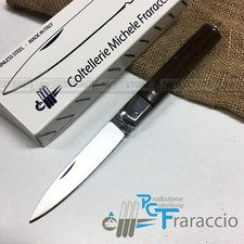 Coltello Artigianale FRARACCIO Sfilato Siciliano MADE IN ITALY Palissandro 19 cm