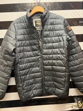 Mens "quicksilver" Blk Puffy Winter Jacket. Size Sm. Prev. Owned