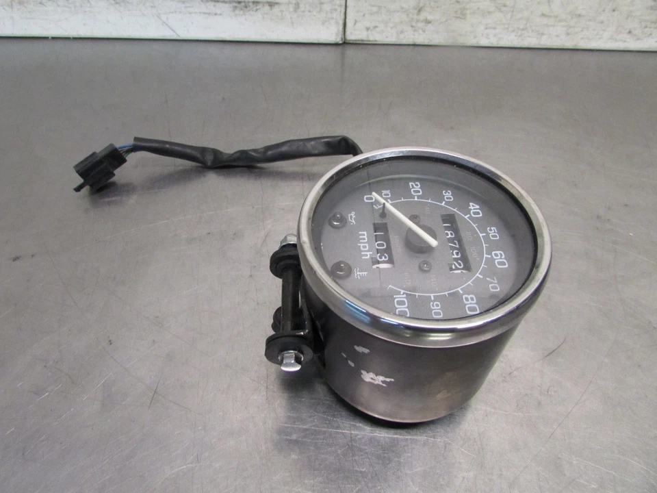246 I HONDA SHADOW VLX 600 2002 OEM CALIBRE VELOCÍMETRO (18.792) Foto 4 de 4