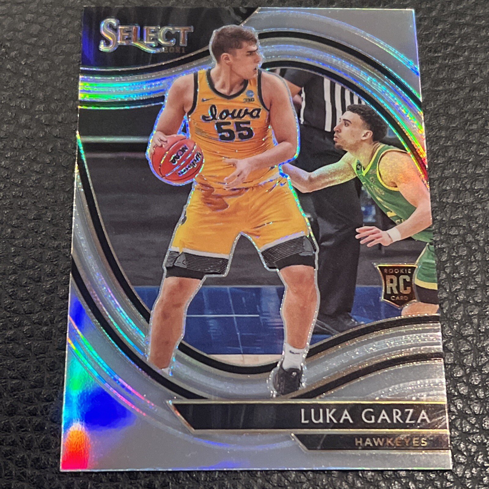 2021-22 Panini Chronicles Draft Select LUKA GARZA Silver Holo Prizm RC Rookie