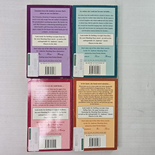 Cinnamon by V.C. Andrews 4 PB Books Series Y A Goth Mystery Horror Romance - Picture 3 of 18