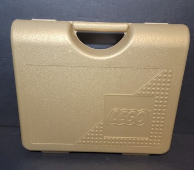 VTG 90s Lego Gold Carrying Case Empty 1997 Markings On The Inside 