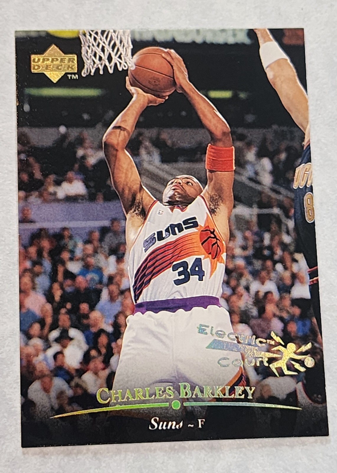 1995-96 Upper Deck - Electric Court GOLD #294 Charles Barkley