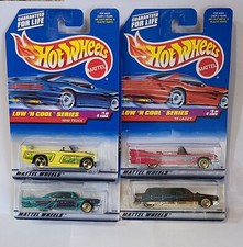 Hot Wheels1998 Low 'N Cool series set - all four cars