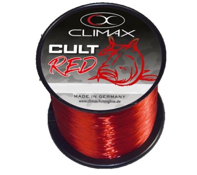 Climax Cult Carp Line Red Karpfenschnur Monofile Schnur Angelschnur Monoschnur