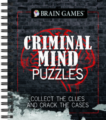 Brain Games - Criminal Mind Puzzles: Collect The Clues And Cra - VERY GOOD