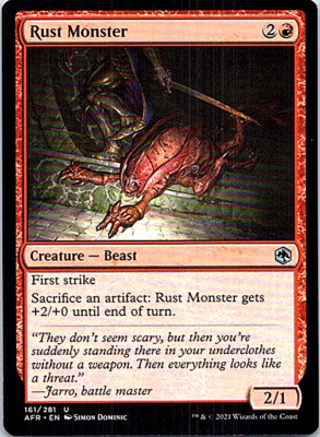 Rust Monster Adventures In The Forgotten Realms NM 4x x4
