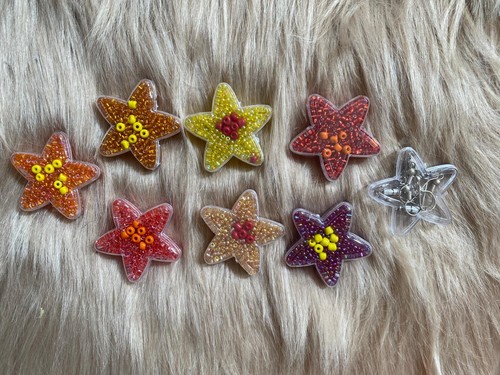Perlen Bastel Set mit Verschlüssen DIY Schmuck machen Bunt mit Boxen Mix rund - Bild 2 von 3