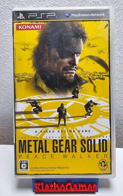 Sony PSP-Playstation Portable -Metal Gear Solid:Peace Walker JAP  OVP+Anl. D287