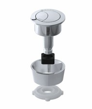 Universal Adjustable Dual Flush Push Button for Concealed Cisterns