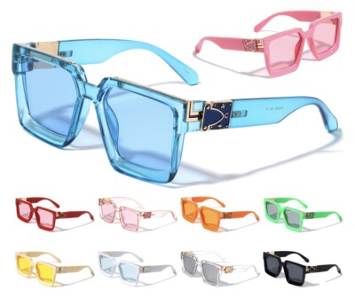 GAFAS DE SOL LENTES PARA HUMBRES DE MODA SUNGLASSES HIPHOP MODEL RECTANGULAR NEW