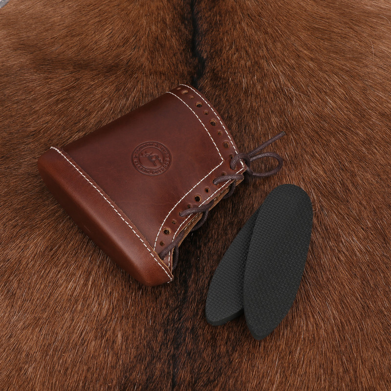TOURBON Leather Butt Stock Protector Slipon Recoil Pad Henry Rifle