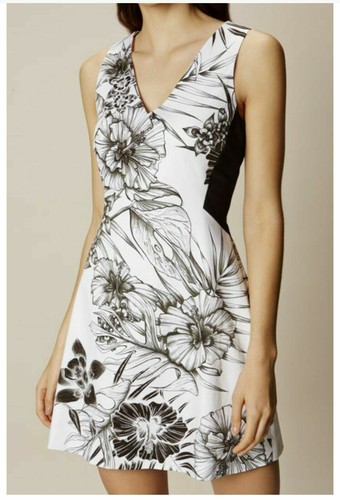 Karen Millen Monochrome Black White 