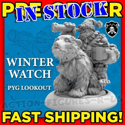    Winter Watch TROLLS Pyg Lookout Hordes Warmachine Privateer Press MiniCrate