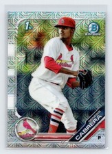 2019 Bowman Chrome Genesis Cabrera BCP-142 Mega Box Mojo Refractor Cardinals