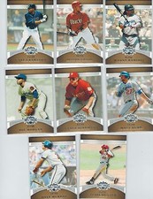 (8) 2010 TRIPLE THREADS BASEBALL GOLD LOT #/99 ALL DIFFER MORGAN MANNY MURPHY
