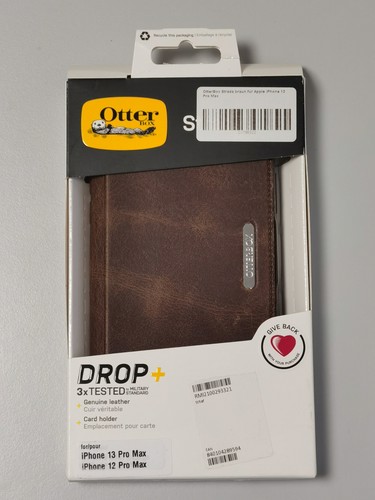 OtterBox Strada Hülle für iPhone 13 Pro Max/iPhone 12 Pro Max Braun "wie neu"