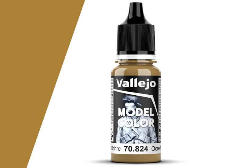Vallejo 18ml 824 Model Color - Orange Ochre (133)
