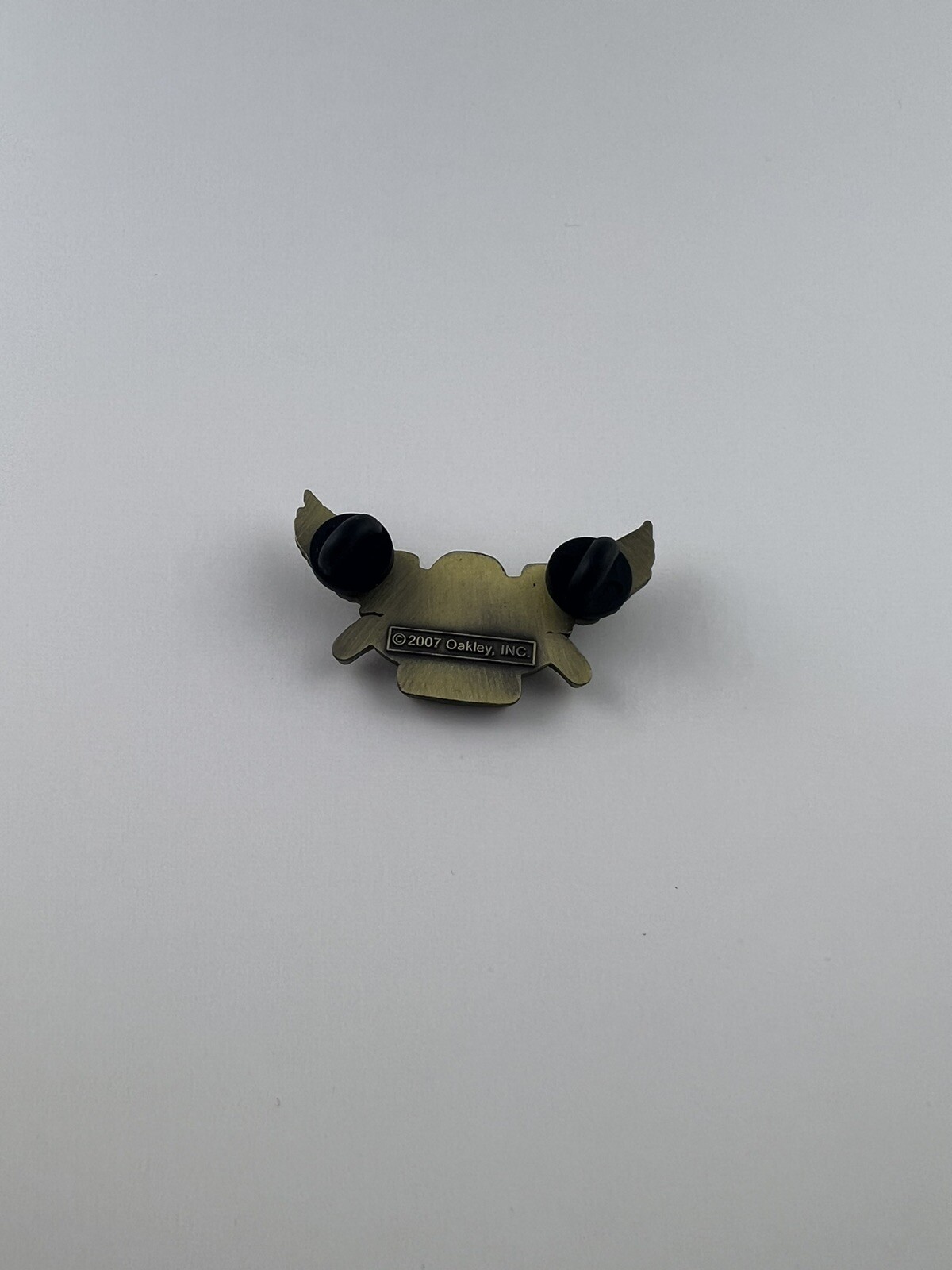 Oakley Gascan Flying Tigers Collector Pin Only Gold Skull Wings Hero