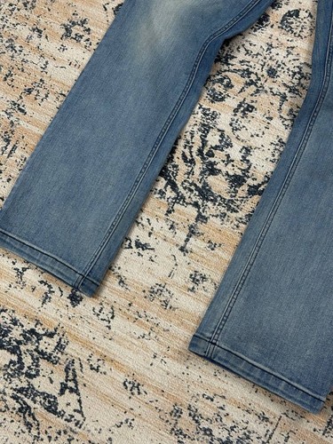 Vintage Burberry Cropped Light Denim Jeans Size 27 - Picture 5 of 13