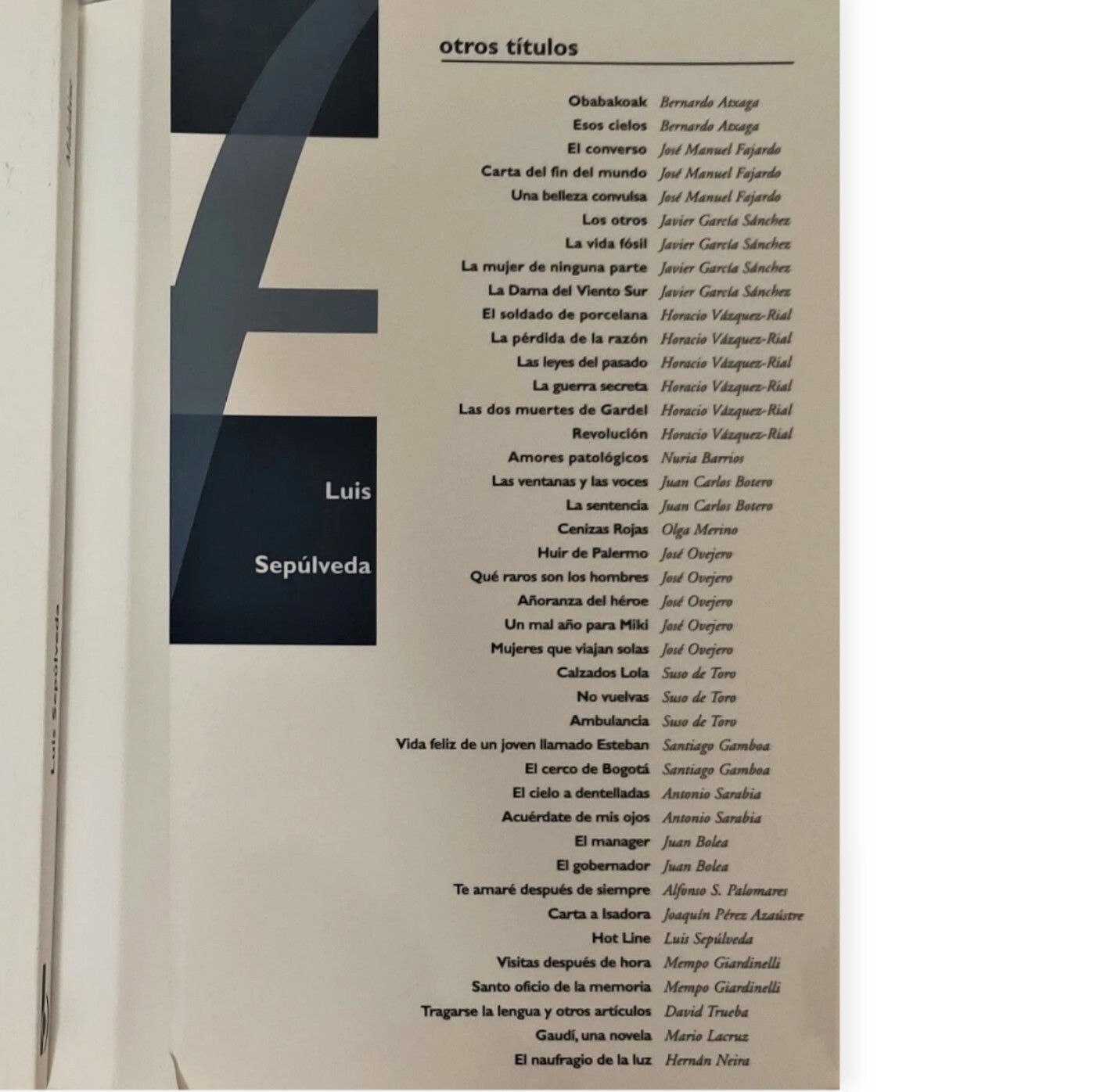 Moleskine Apuntes y Reflexiones by Luis Sepulveda Paperback Spanish