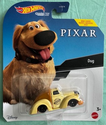 HOT WHEELS DISNEY CHARACTER CARS DUG from UP