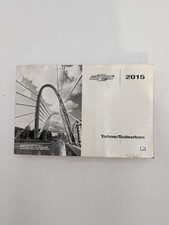 2015 Chevrolet Tahoe/suburban Owners Manual With Free Shipping